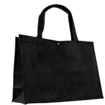 Felt Bag Black - Small