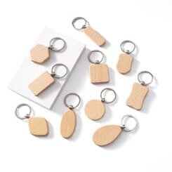 Mix Houten sleutelhangers (10x) - xTool