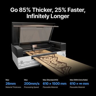 xTool P3 Convoyeur intelligent 150cm