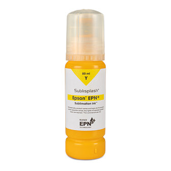 Sublisplash&reg; EPN Encre de sublimation 80 ml (EcoTank), Jaune
