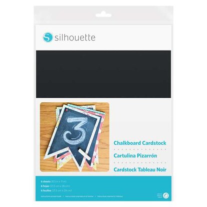 Chalkboard - Adhesif Cardstock SILHOUETTE