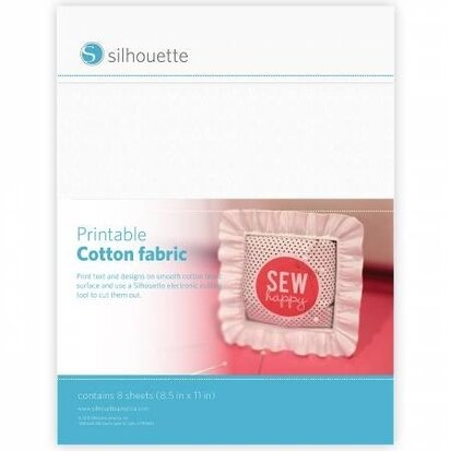 Tissu Coton Imprimable SILHOUETTE