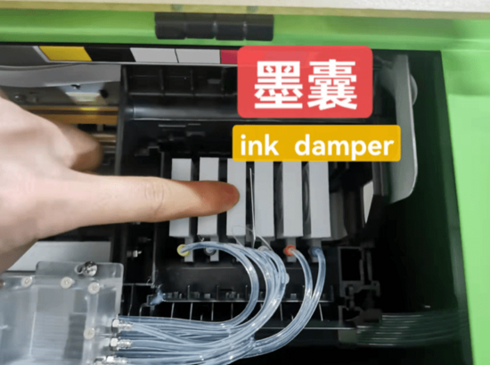 DTF Inkt damper met filter Galaxy