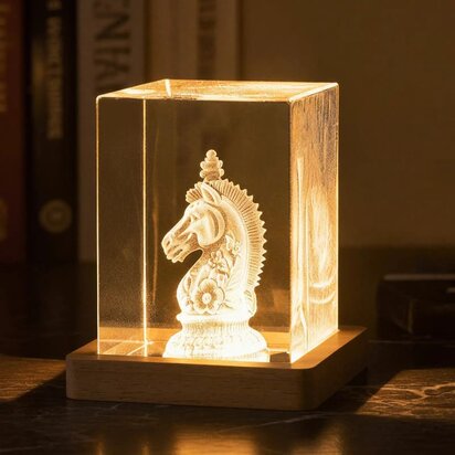 LED display stand for rectangular crystal xTool