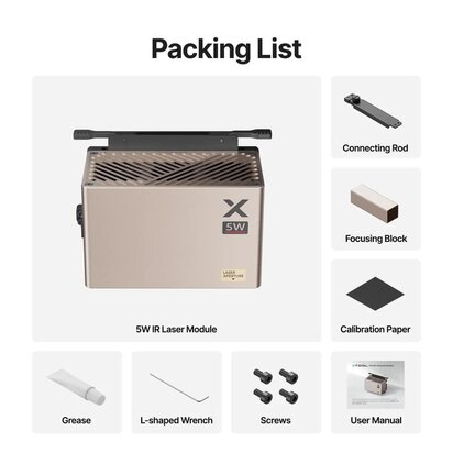 P3 5W IR Laser Module - xTool DiDEMCO