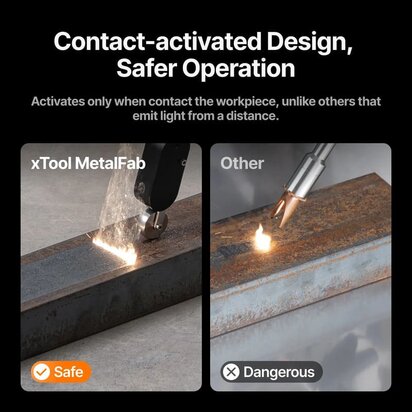 xTool MetalFab MaxClean&trade; 45mm Laser Cleaning Accessor