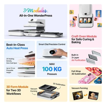 xTool WonderPress Deluxe Bundle