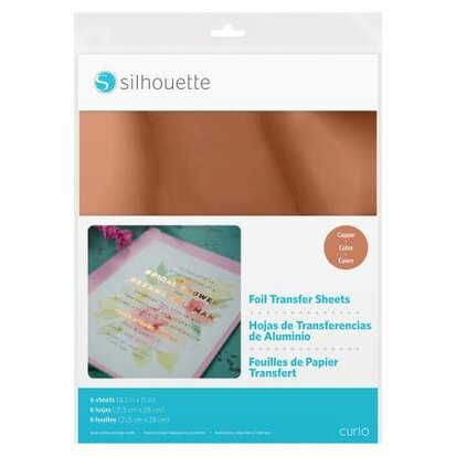 Foil Papier de Transfert - Cuivre SILHOUETTE