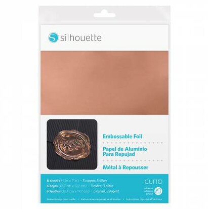 Embossable Foil- Silver/Copper SILHOUETTE