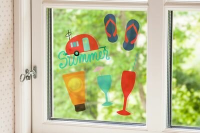 Printable Window Cling - Clear SILHOUETTE