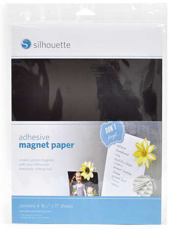 Zelfklevend Magnetisch Papier SILHOUETTE