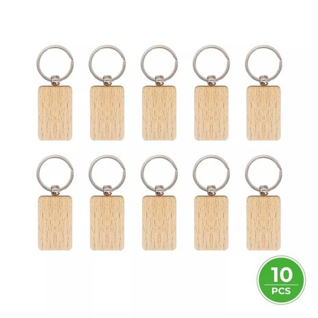 Houten sleutelhangers AR (10x) - xTool