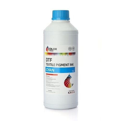 DTF Inkt Cyaan 1000ml Belgie