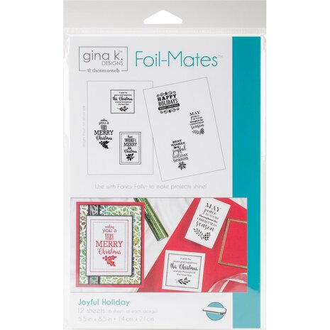 Joyful Holiday - Gina K. Designs Foil-Mates Backgrounds