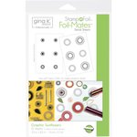 Graphic Sunflowers - StampnFoil Foil-Mates Gina K Designs