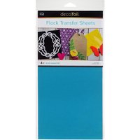 Blue Diamond - Flock Transfer Sheets