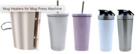 450ml/500ml Tumbler Galaxy Elément Chauffant 