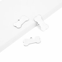 Médaille Chien Os Argent (10x) - xTool