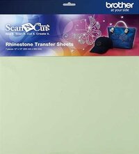 Jeu de 7 feuilles de transfert pour application de strass - Brother ScanNCut
