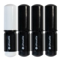 Pack Stylos Noir/Blanc (4pcs)  SILHOUETTE