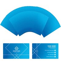 Cartes de visite en métal Bleu (60pcs) - xTool