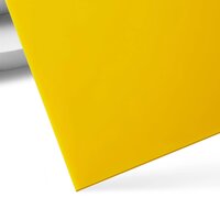 3mm Feuille Acrylique Jaune 30x30cm (3x) - xTool