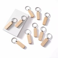 Porte-clés en bois rectangulaires Strip (10x) - xTool