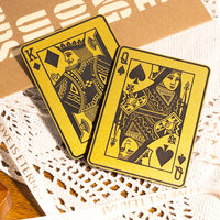 Panneau Acrylique Bicolore Or vers Noir 3mm 30x30cm (3x) – xTool