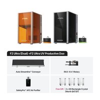xTool F2 Ultra Dual + F2 Ultra UV All-In-One Bundle