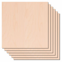 3mm Contreplaqué d'Erable 30x30cm (6x) - xTool