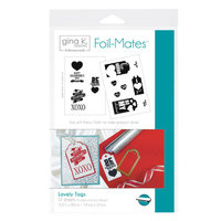 Lovely Tags - Gina K. Designs Foil-Mates 