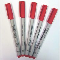 Stylos feutres (5x) Rouge