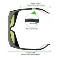 Lunettes de sécurité laser xTool pour lasers 316 nm-450 nm et 900 nm-1080 nm