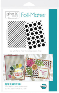 Bold Backdrops - Gina K. Designs Foil-Mates Backgrounds