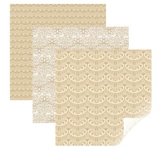 Vinyl - Vintage Lace Cream Sampler CRICUT