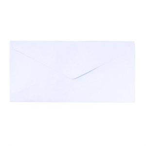 11,5x22,5cm Blanc Enveloppes 120g (25x)