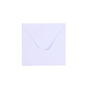 9,5x9,5cm White Envelopes 120g (25x)