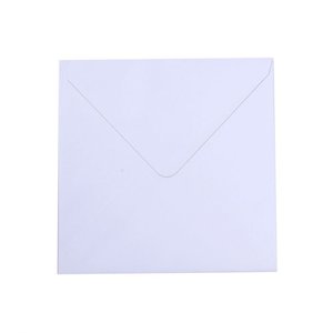 16x16cm Blanc Enveloppes 120g (25x)