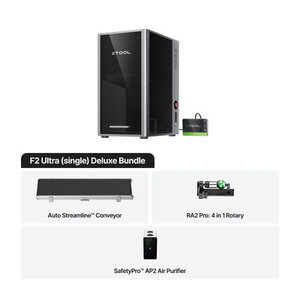 F2 Ultra Single Laser Deluxe Kit: 60W MOPA