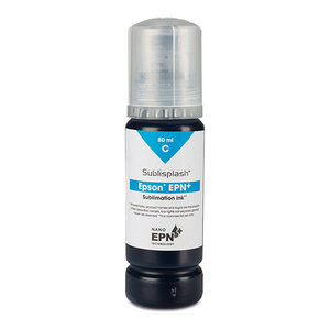 Sublisplash® EPN Encre de sublimation 80 ml (EcoTank), Cyan