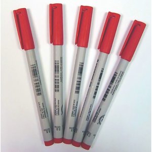 Stylos feutres (5x) Rouge