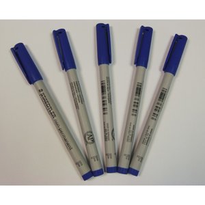 Stylos feutres (5x) Bleu