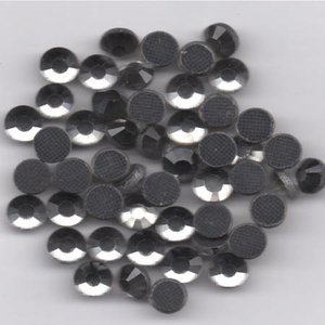 Rhinestones 5mm - Thans Black Grey