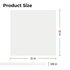3mm White Glow In The Dark Acrylaat 30x30cm (3x) - xTool
