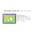 Gina K. Designs (3) Nested Rectangle Dies • Single Stitch Design • Large Set_
